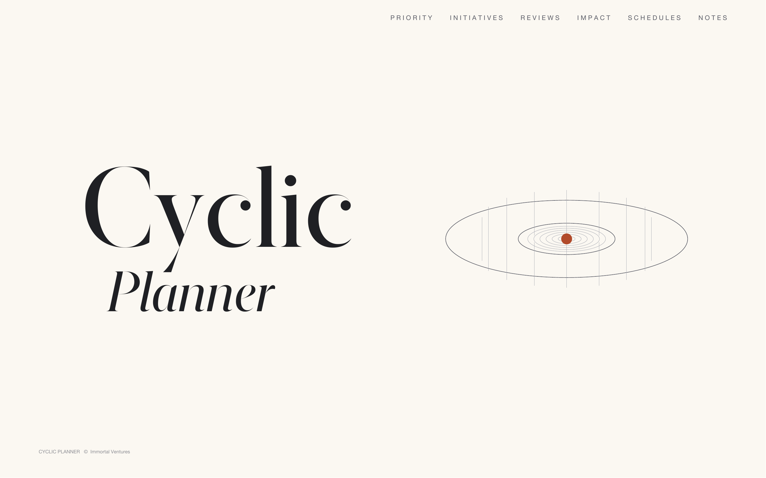 Cyclic Planner — cover