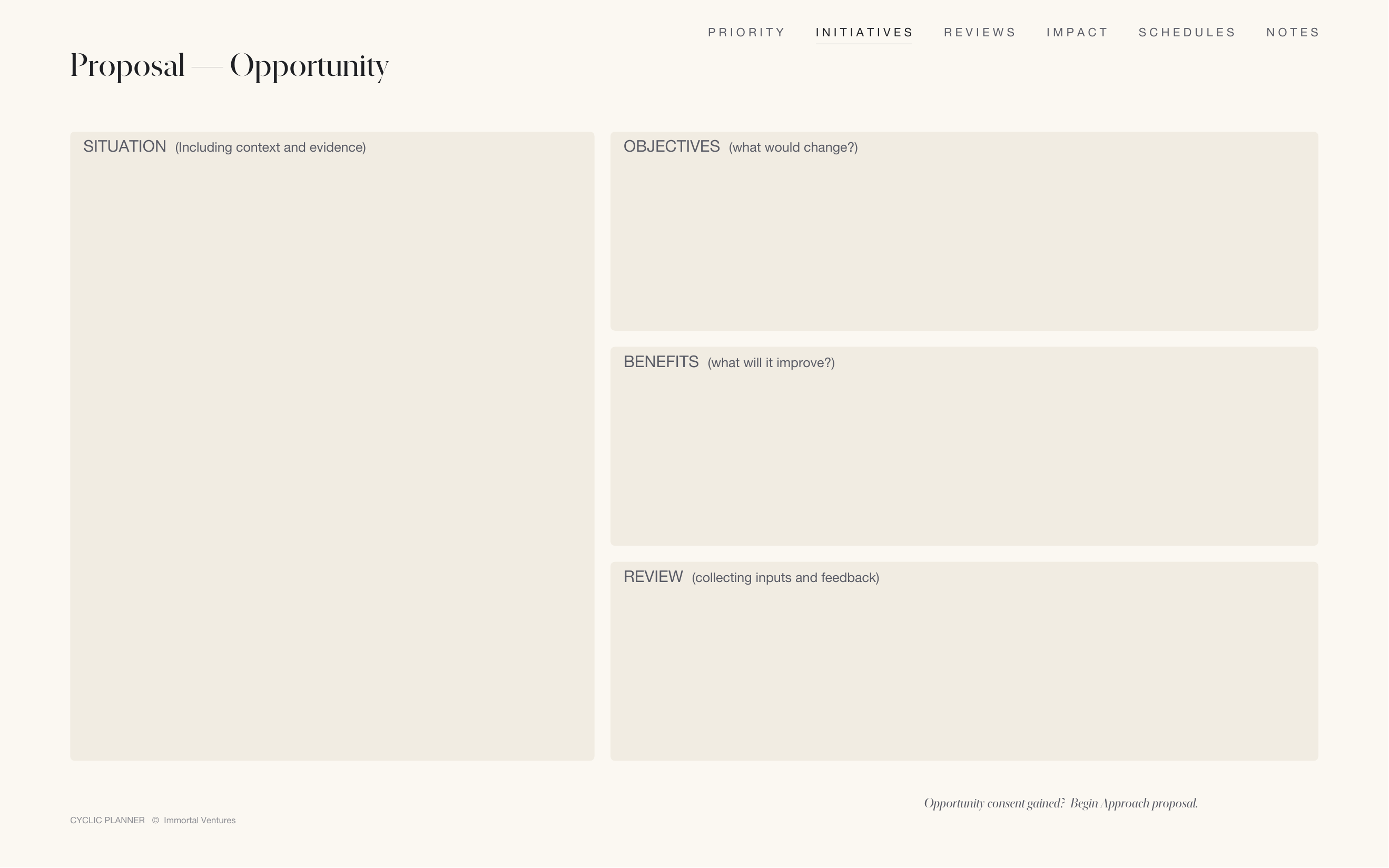 Proposal Templates
