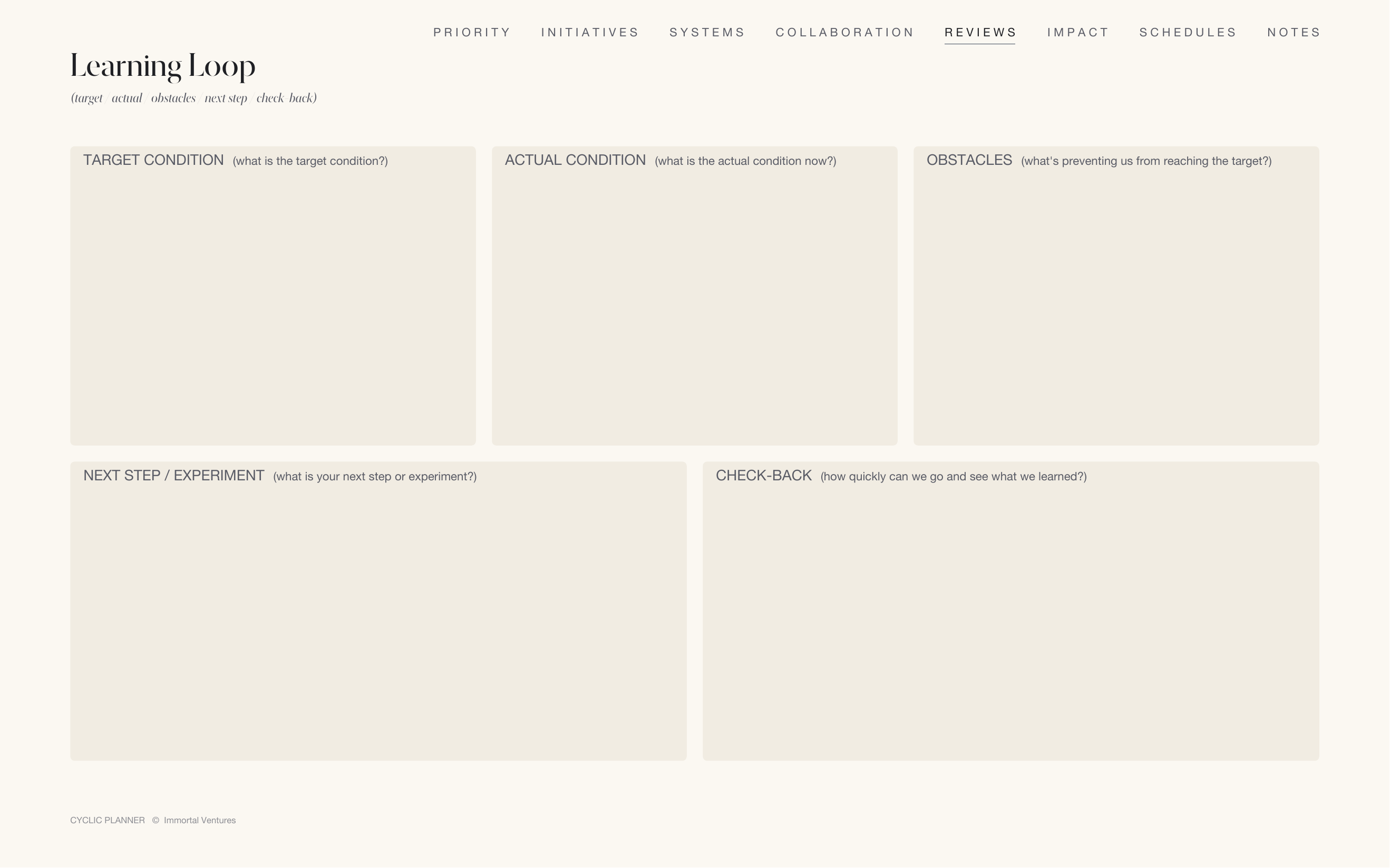 Review Templates